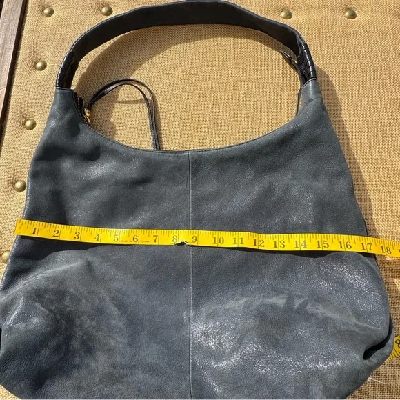 HOBO Dark Gray Women's Leather Bag - Picture 2 of 12